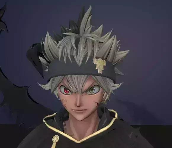Asta black clover 3D model