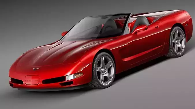 Chevrolet Corvette C5 Convertible 3D Model 3D model