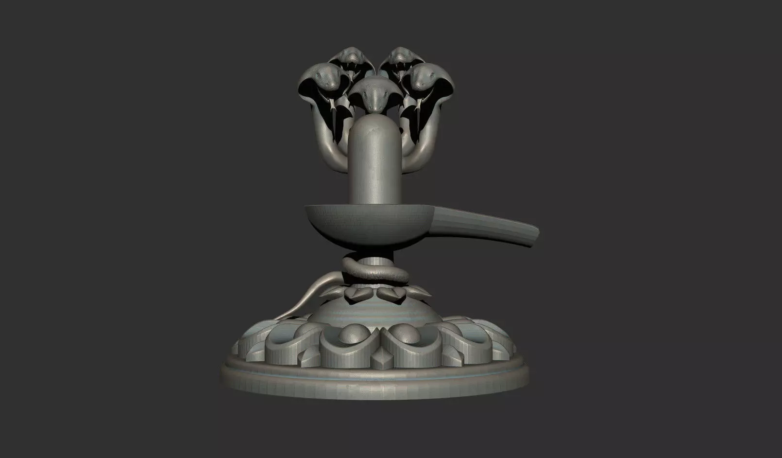 Shiva 3d print model 3D print model