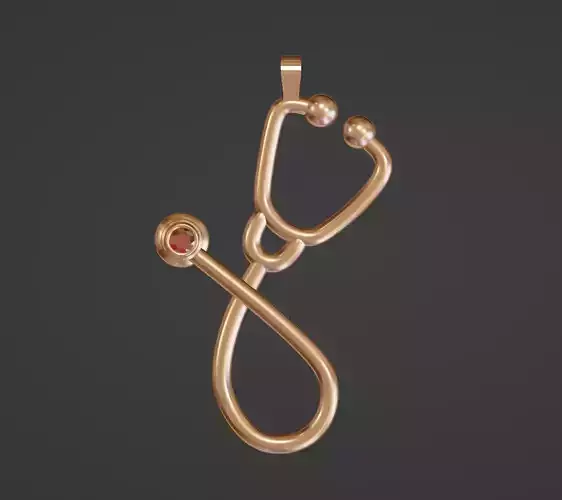 doctor stethoscope pendant 