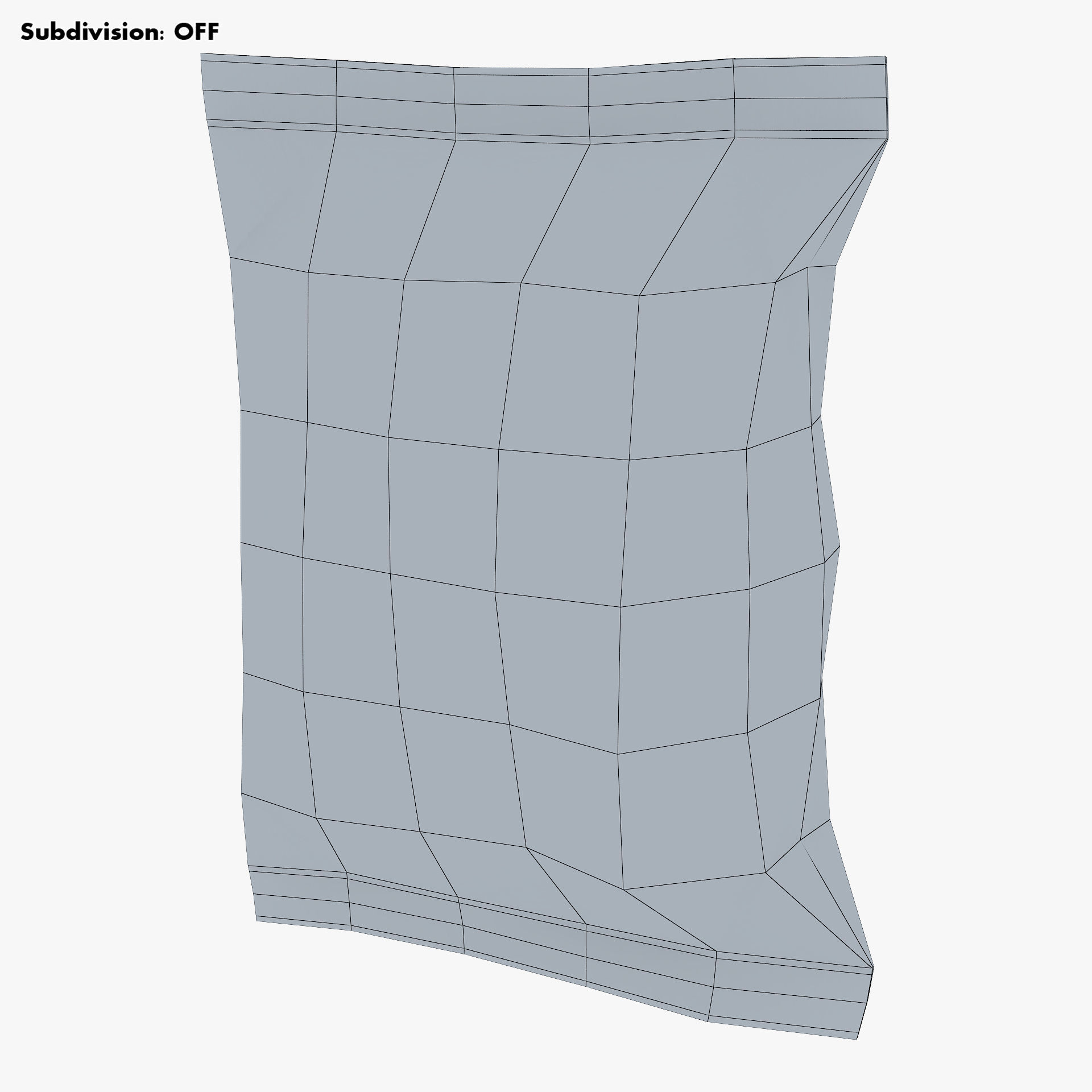 Snack Packaging Rimboschi Bacon Simple M 1 3D model_13