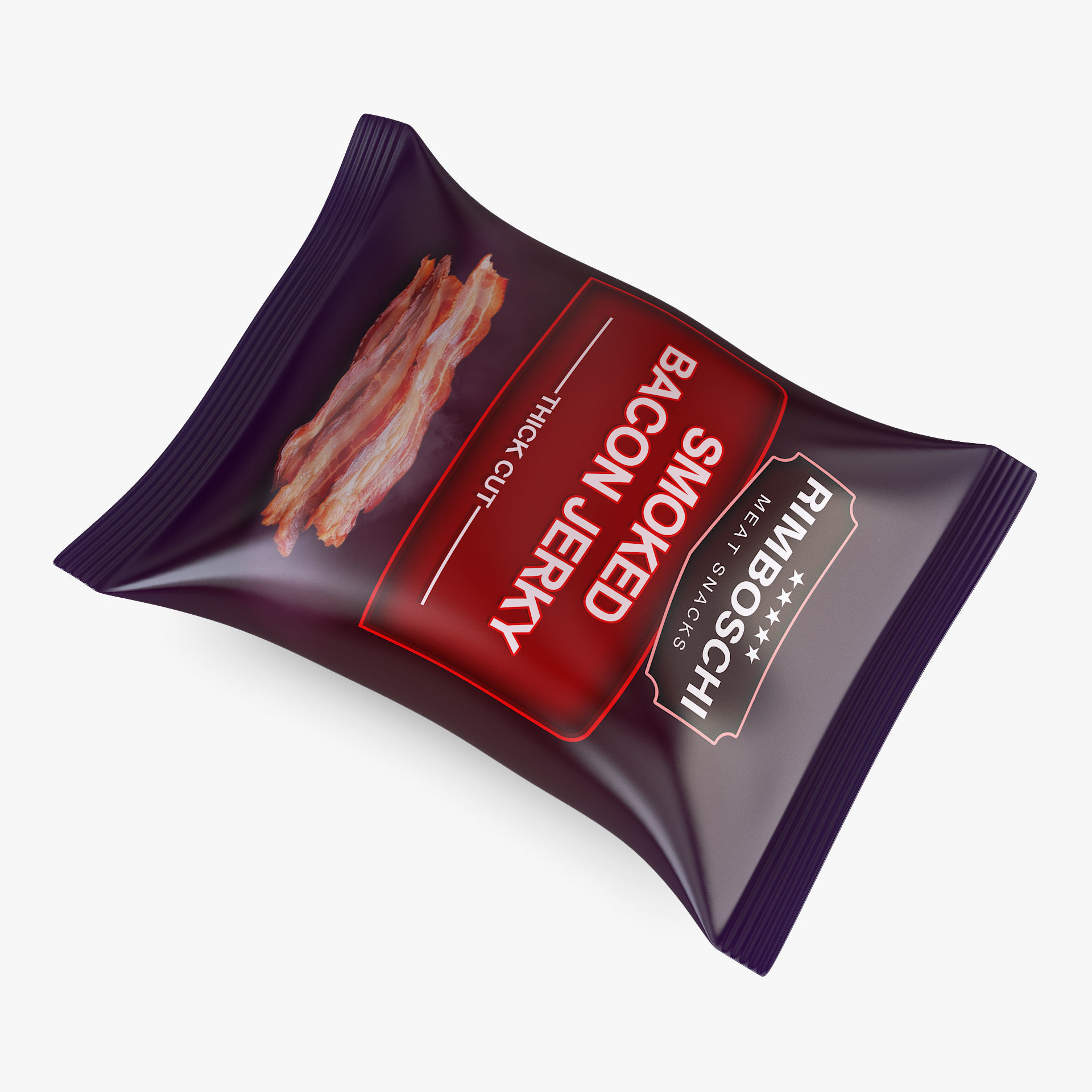 Snack Packaging Rimboschi Bacon Simple M 1 3D model_5