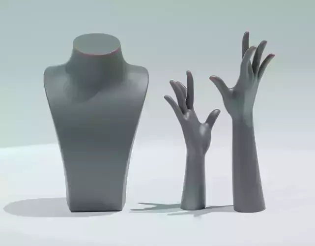 Jewelry Holder Set 3D print model
