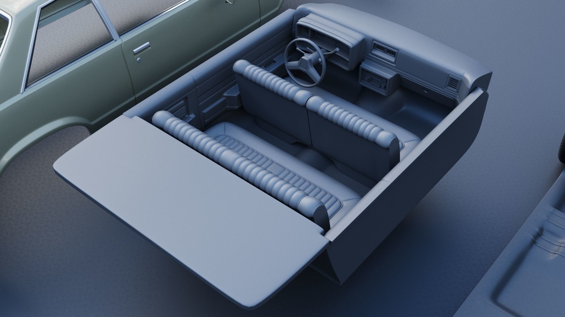 Chevrolet Malibu Coupe 1981  3D print model_16
