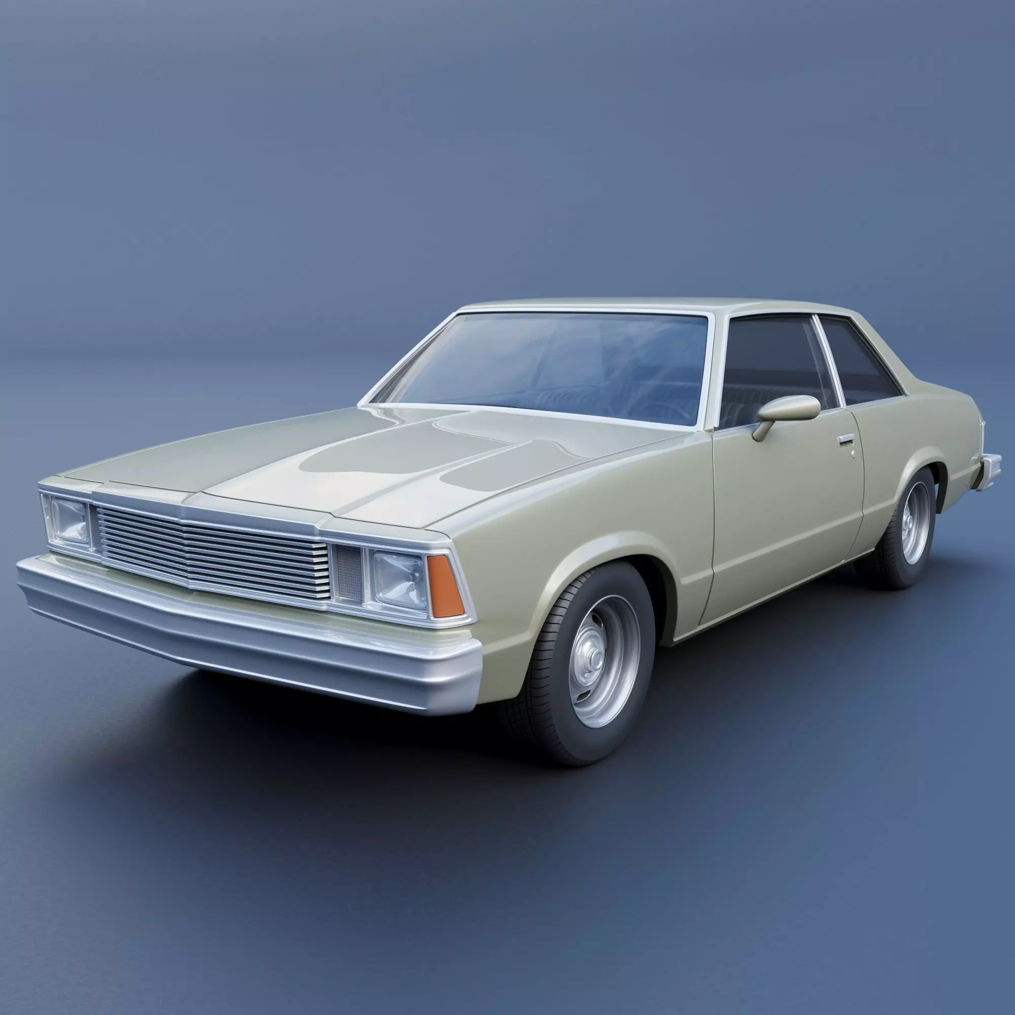 Chevrolet Malibu Coupe 1981  3D print model_0