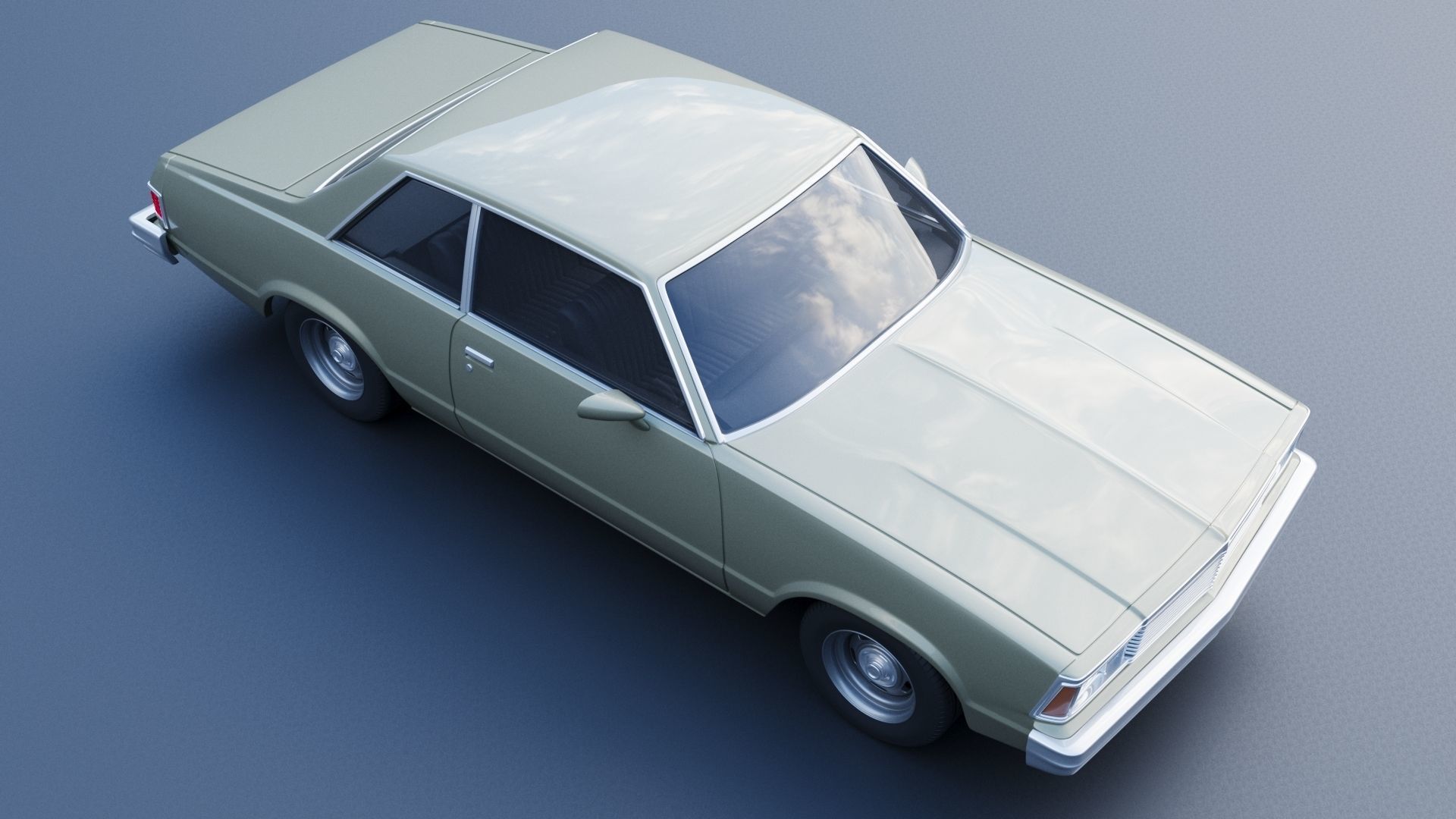 Chevrolet Malibu Coupe 1981  3D print model_9