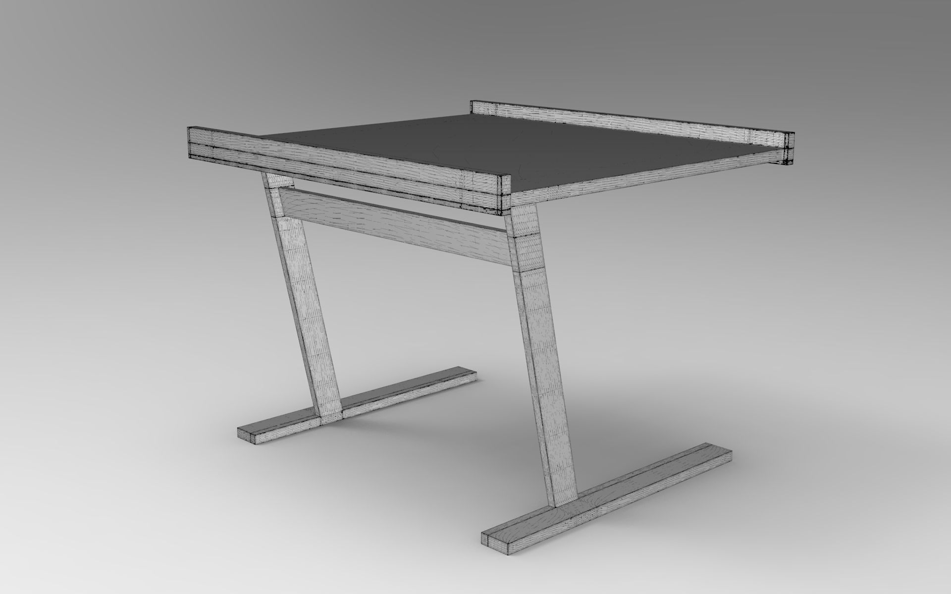 Zigma Side Table Low-poly 3D model_6