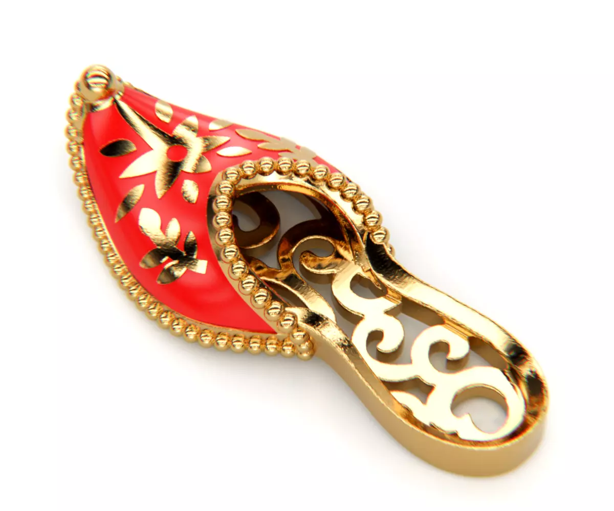 Shoe Pendant 3D print model