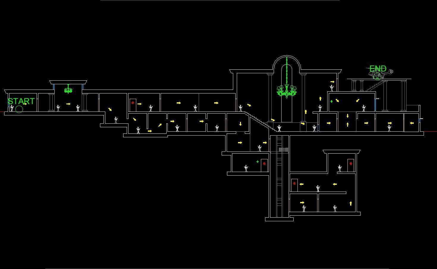 Level Design Low-poly 3D model_14