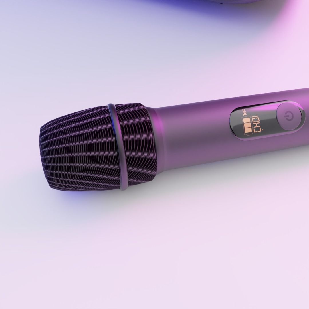 JBL PARTYBOX GO Low-poly 3D model_11