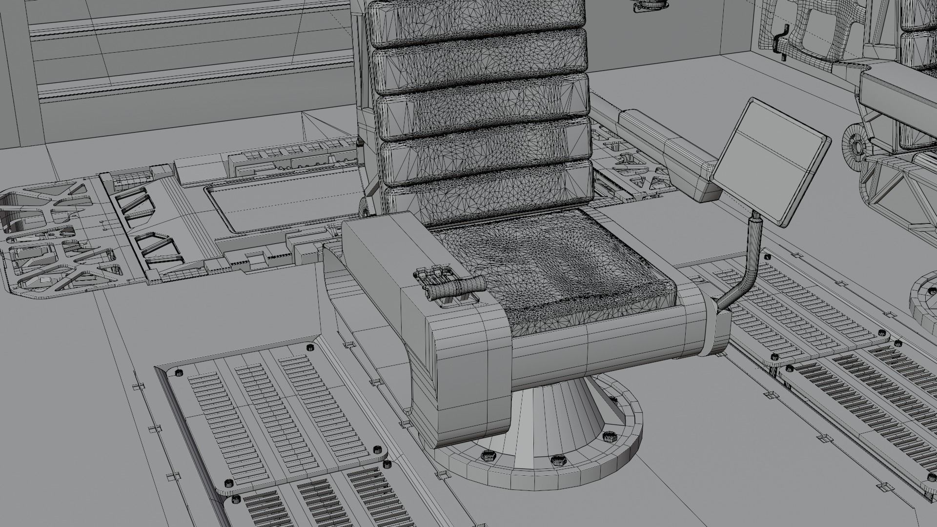 scifi helicopter 3D model_18