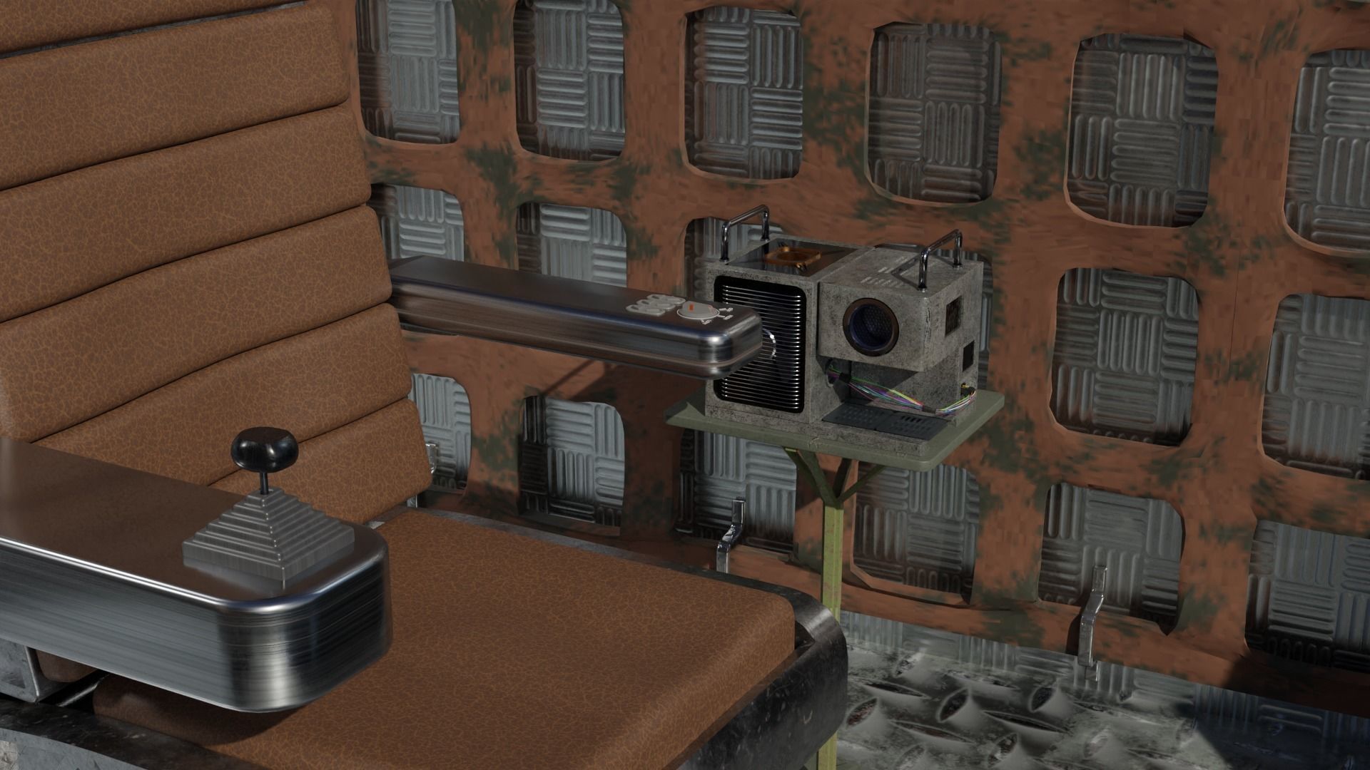 scifi helicopter 3D model_6