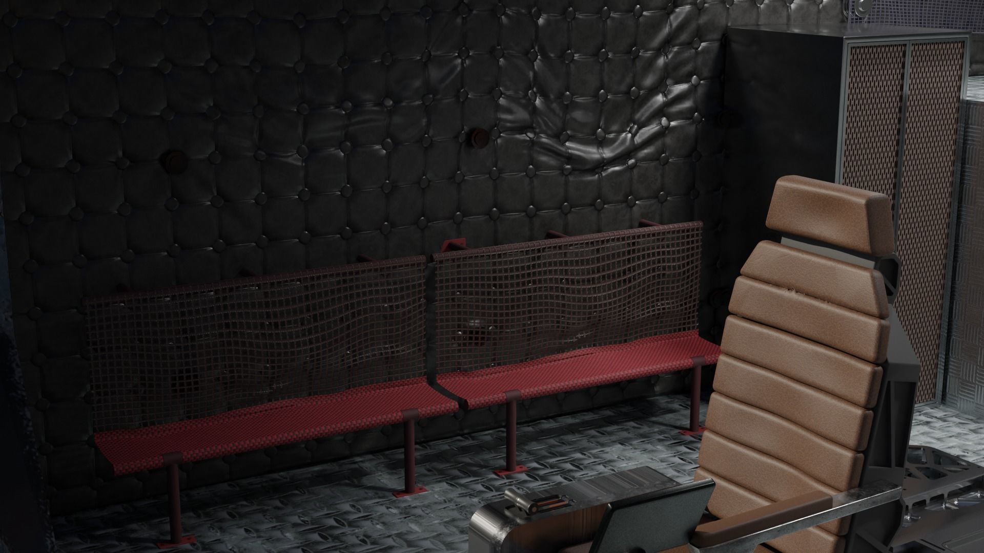 scifi helicopter 3D model_8