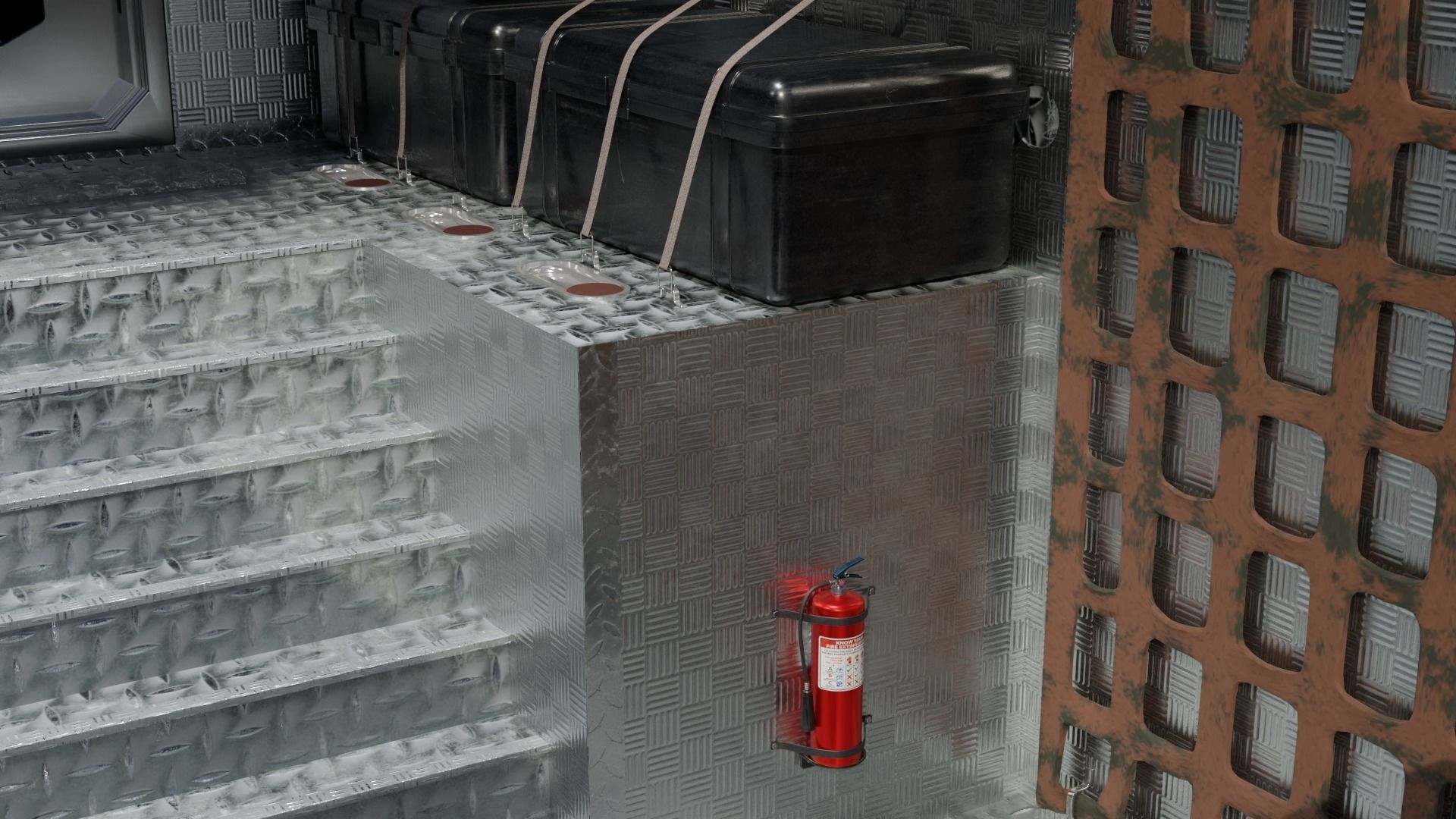 scifi helicopter 3D model_9