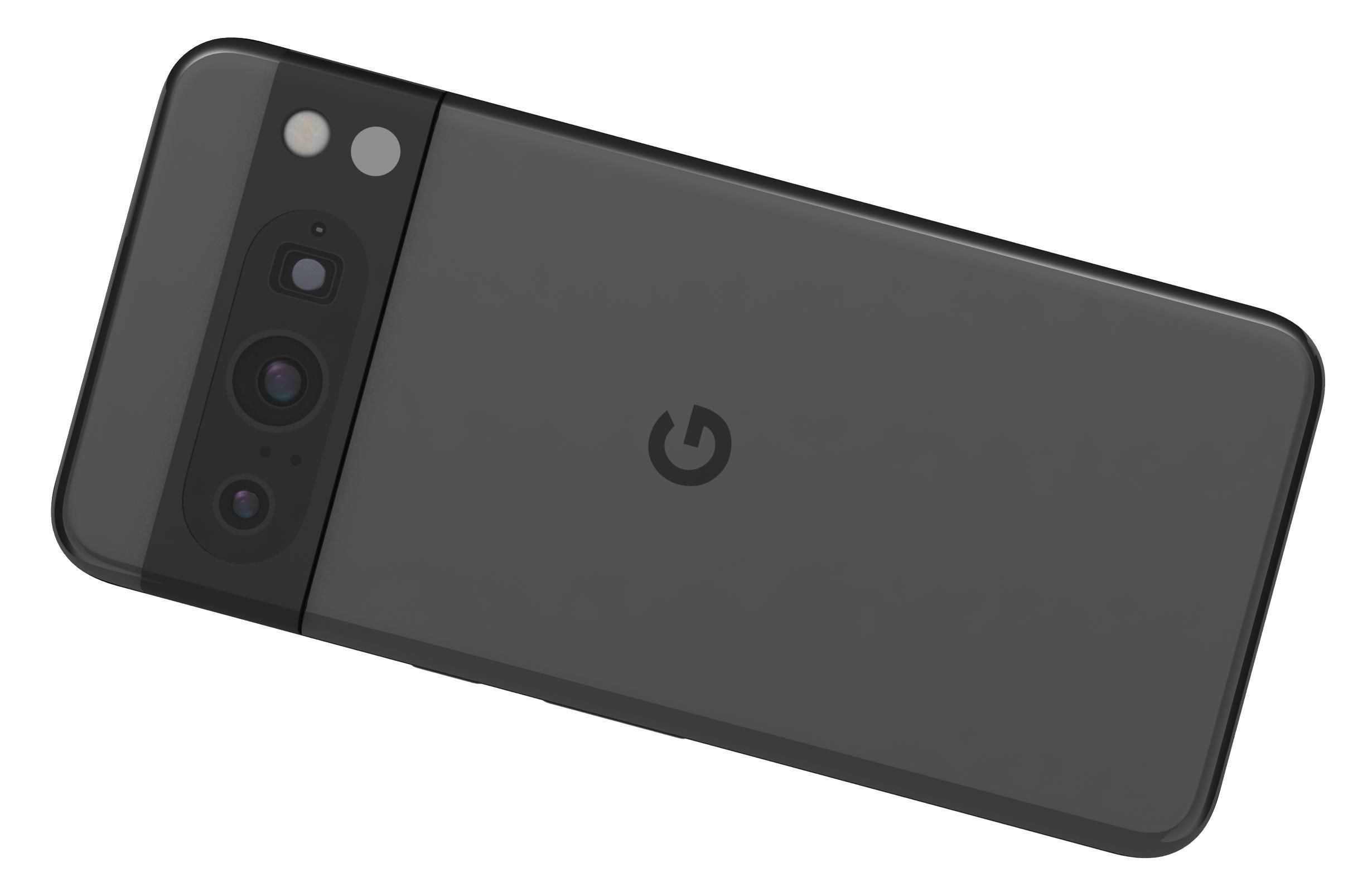 Google Pixel 8 Pro Obsidian Black 3D model_8