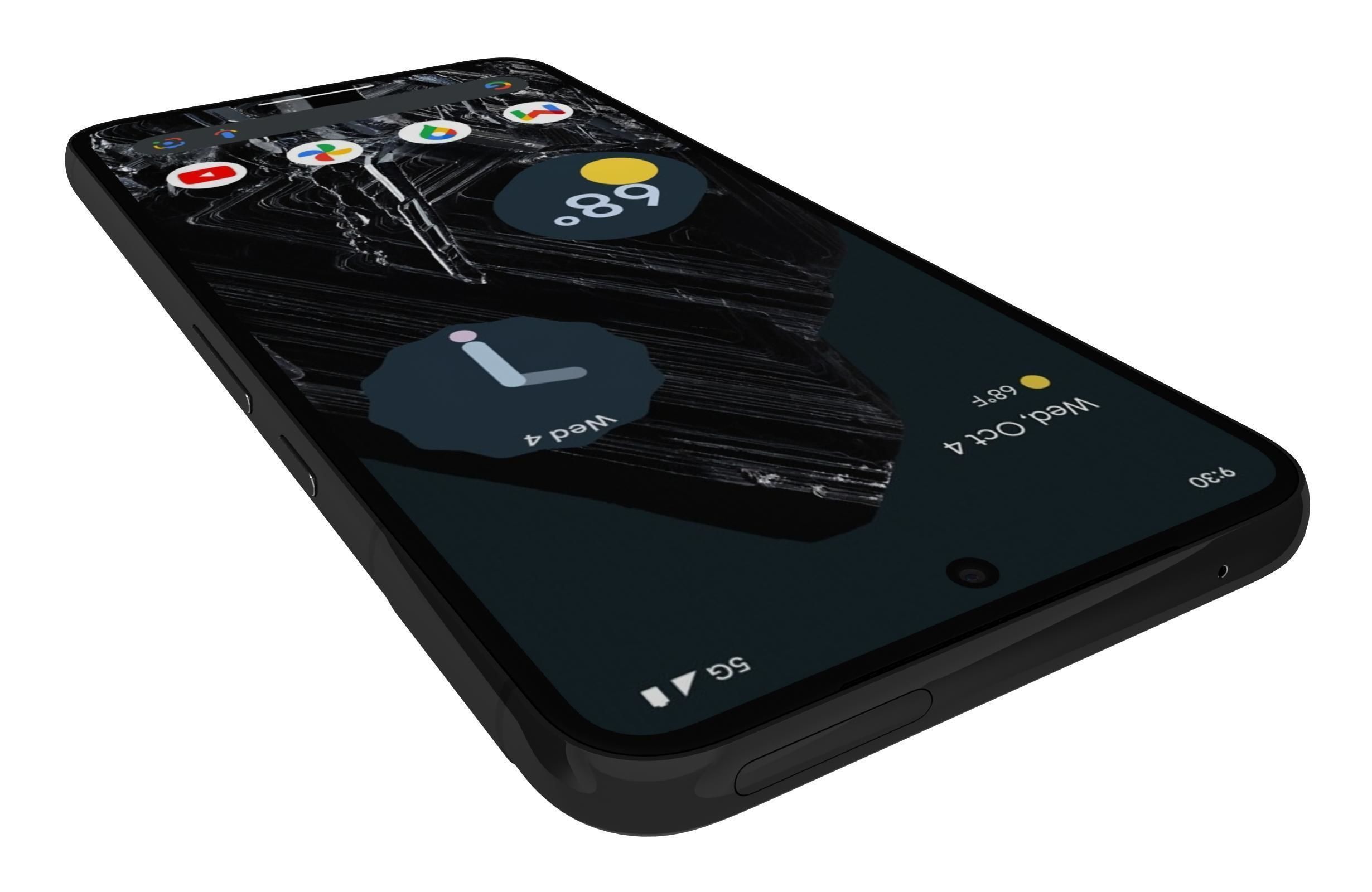 Google Pixel 8 Pro Obsidian Black 3D model_13