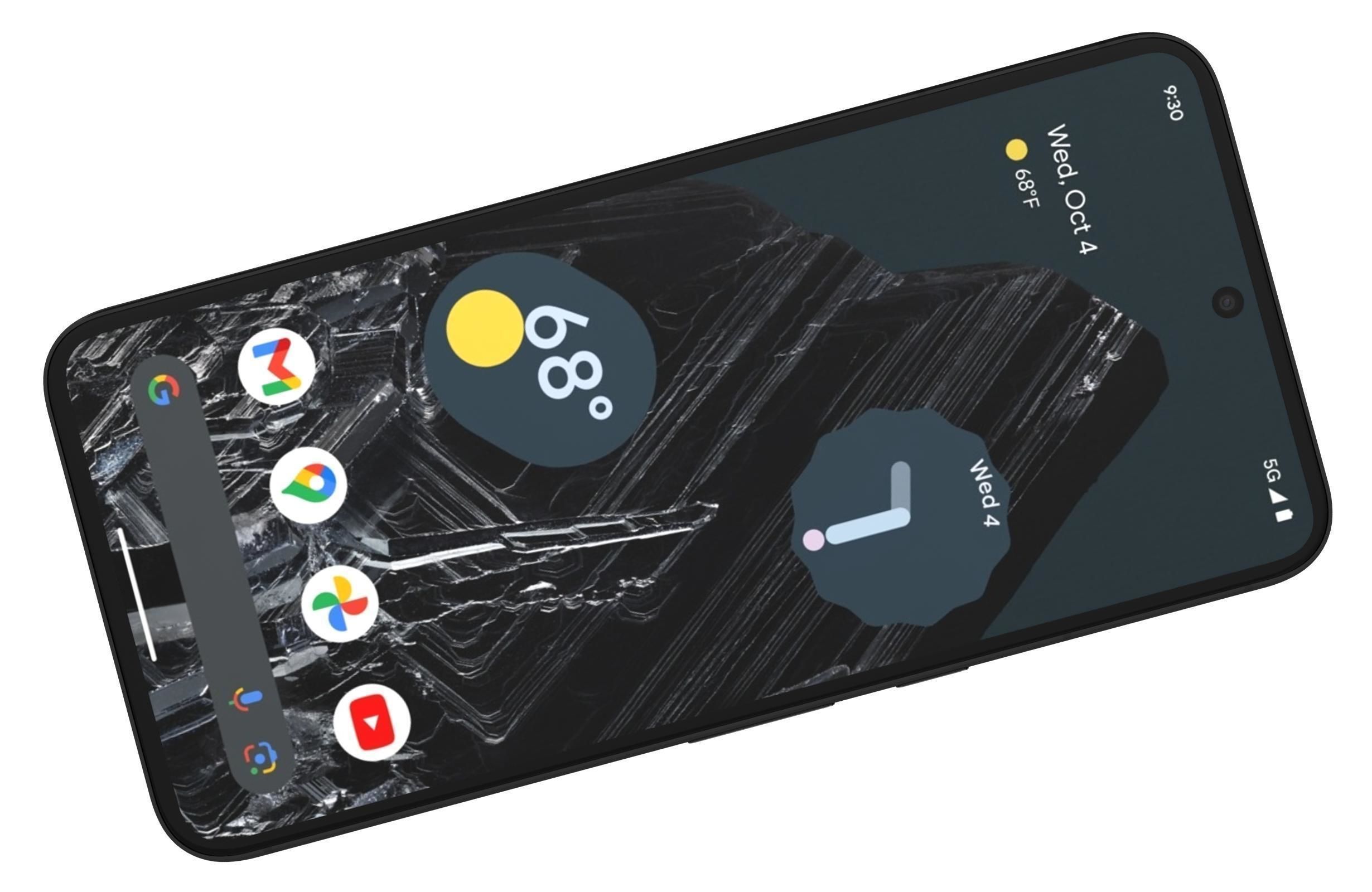 Google Pixel 8 Pro Obsidian Black 3D model_7