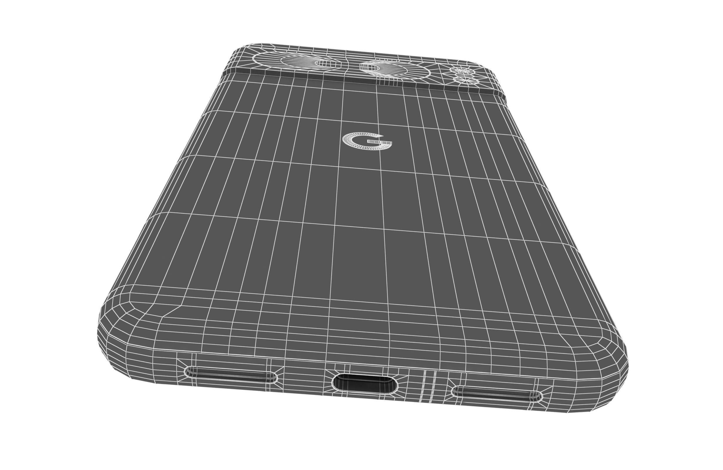 Google Pixel 8 Pro Sky Blue 3D model_24