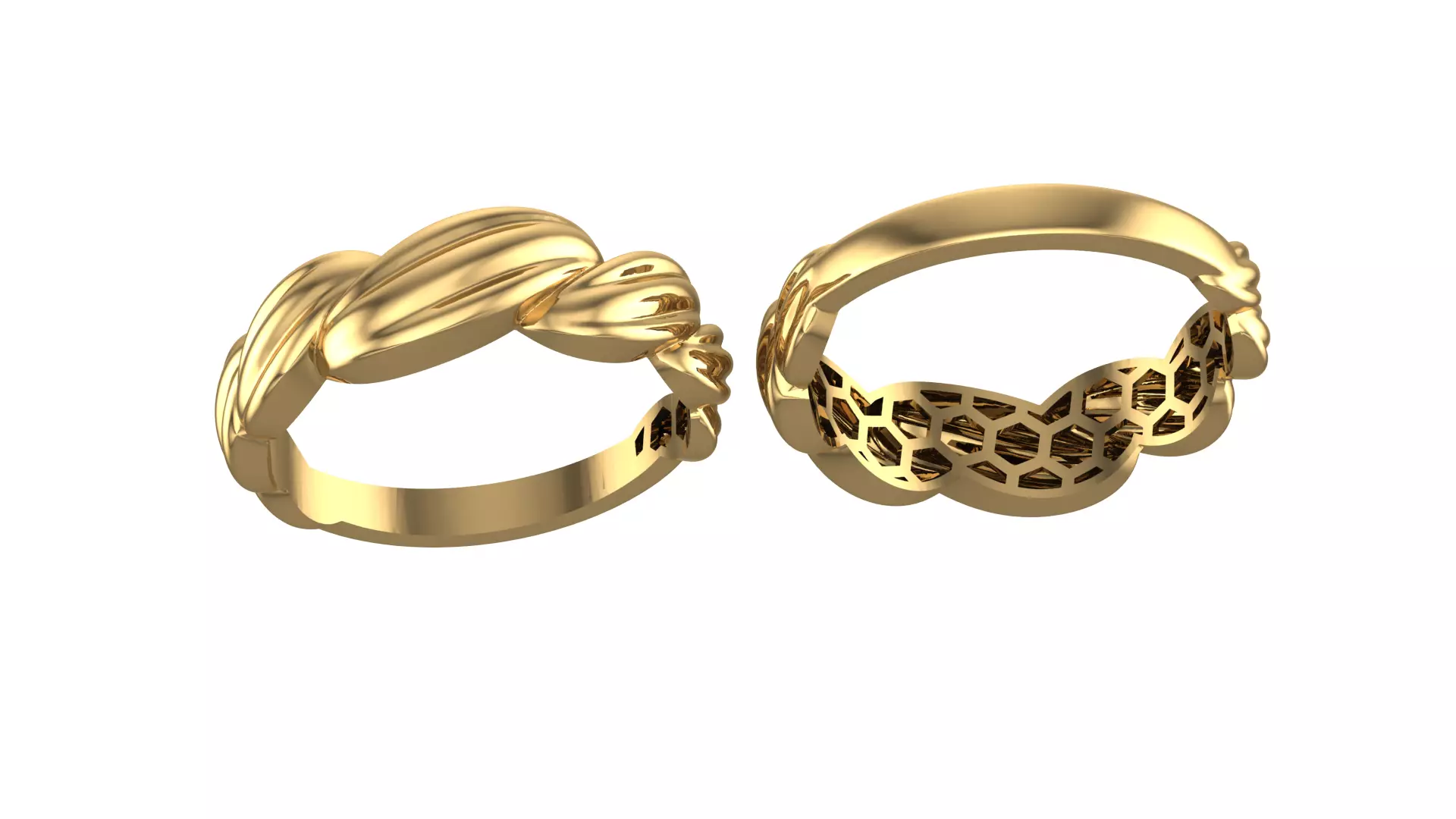 Women s Fusion Ring 3D print model