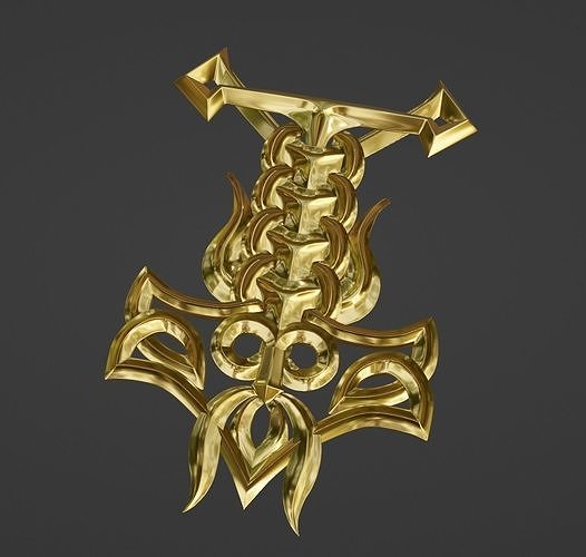 Thor jewel 3D print model