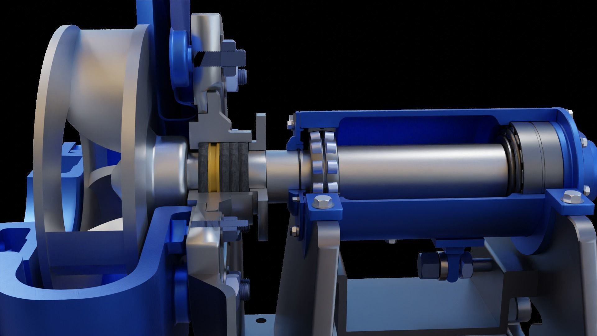 Centrifugal Pump Detailed Design 3D model_5