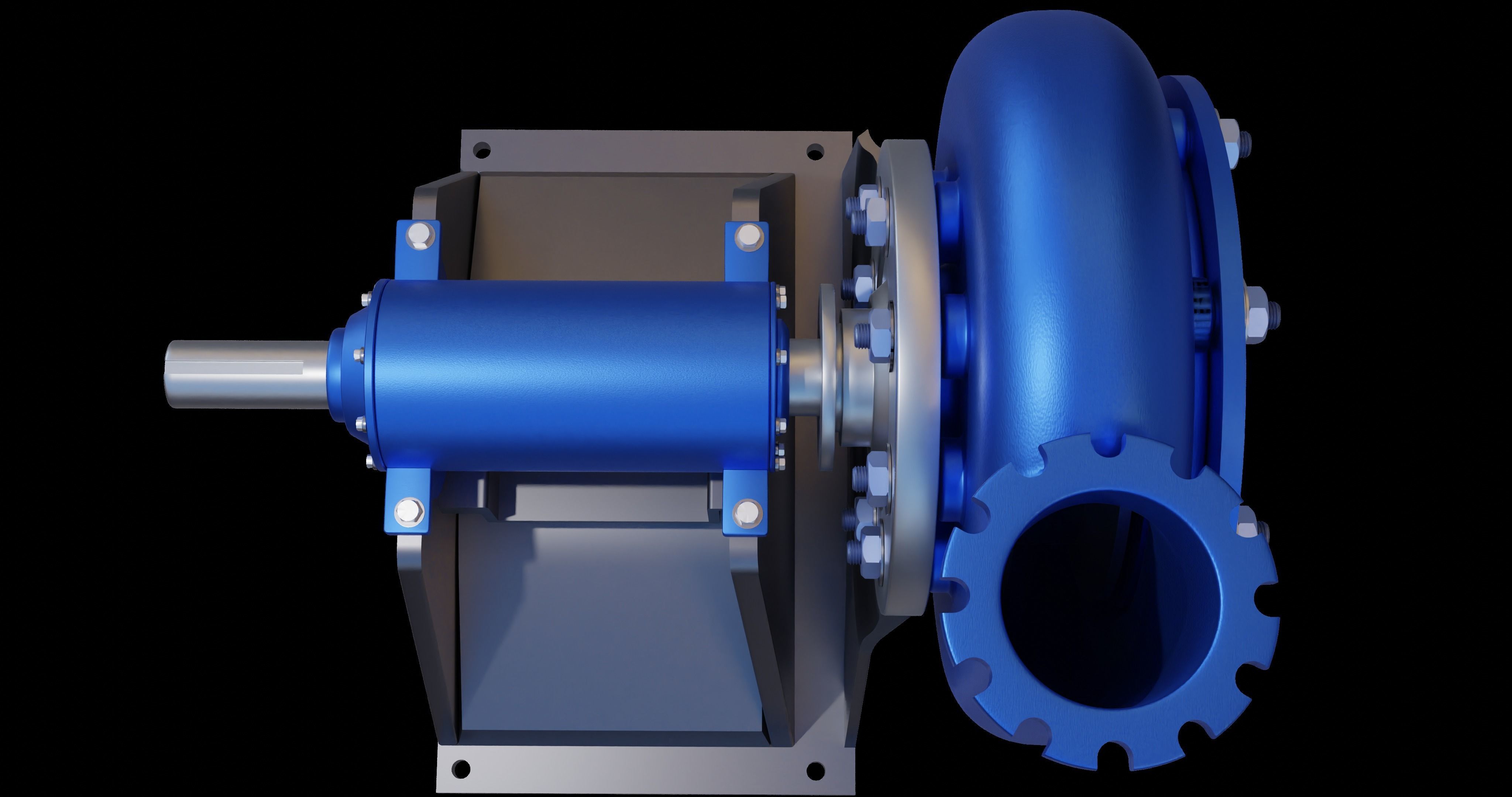 Centrifugal Pump Detailed Design 3D model_14