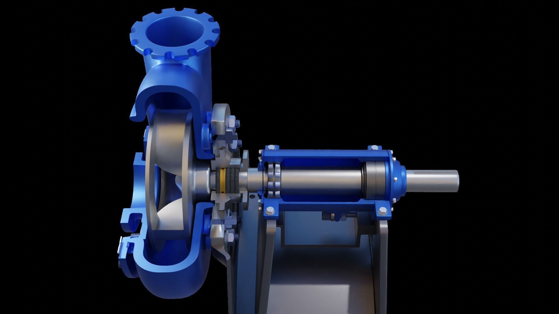 Centrifugal Pump Detailed Design 3D model_6