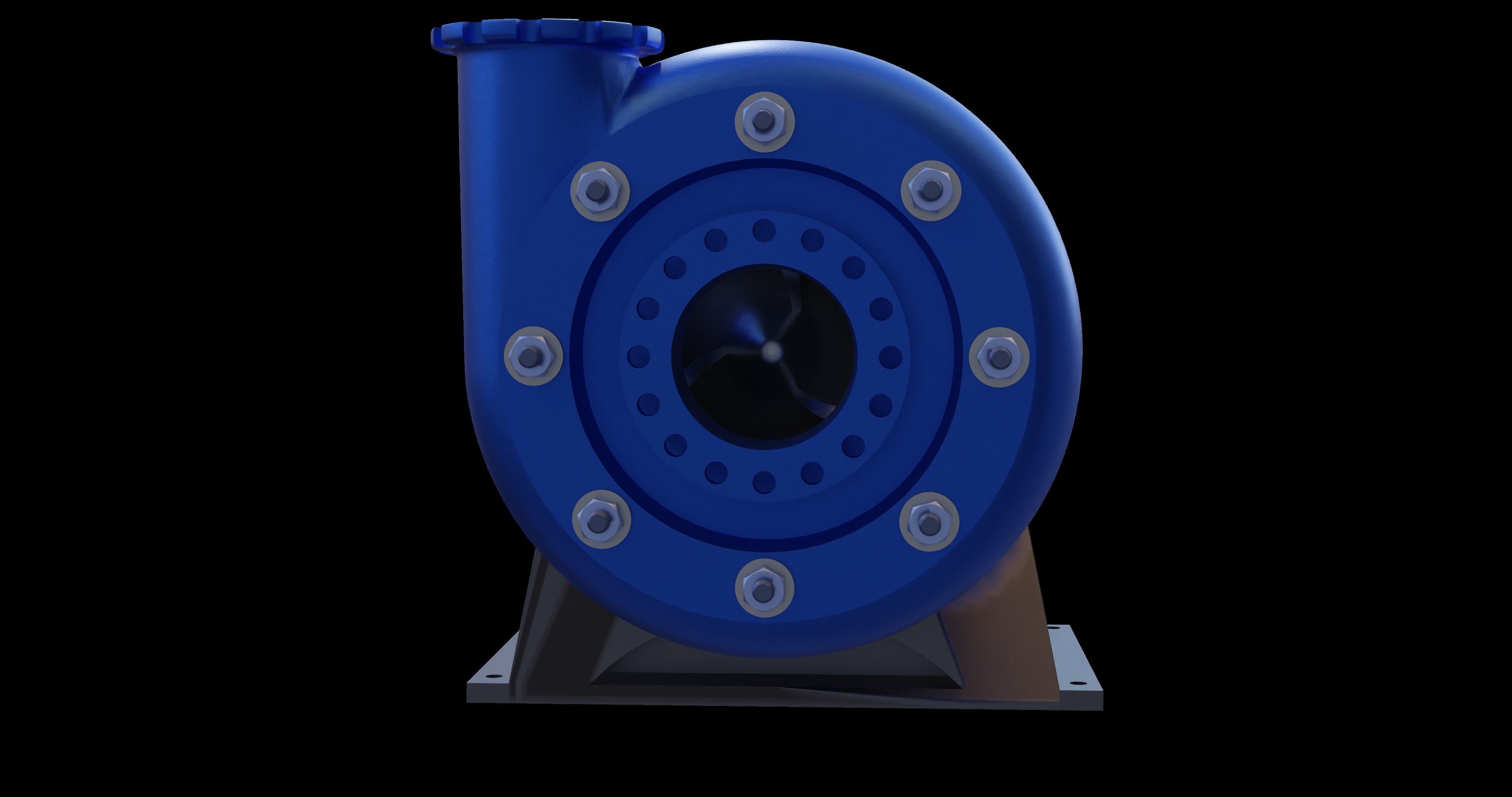 Centrifugal Pump Detailed Design 3D model_11