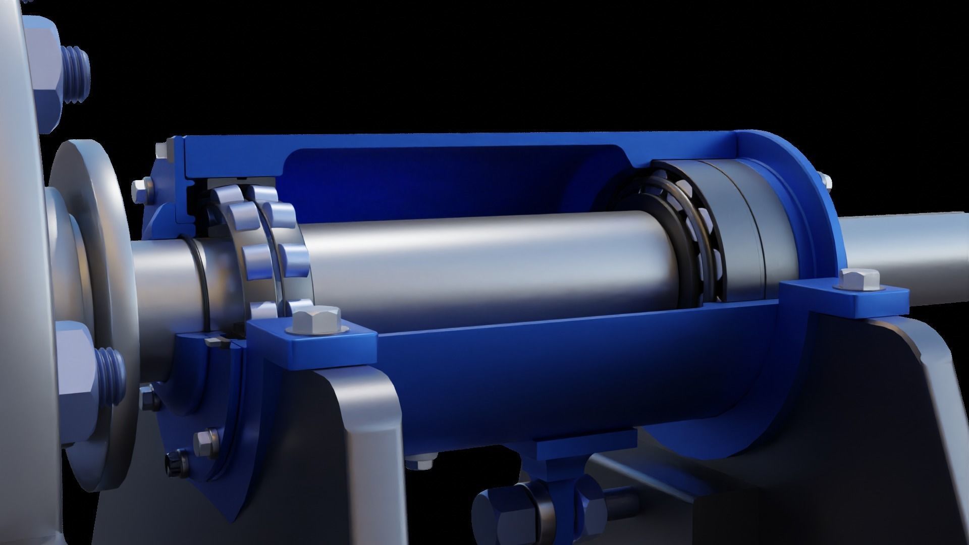Centrifugal Pump Detailed Design 3D model_3