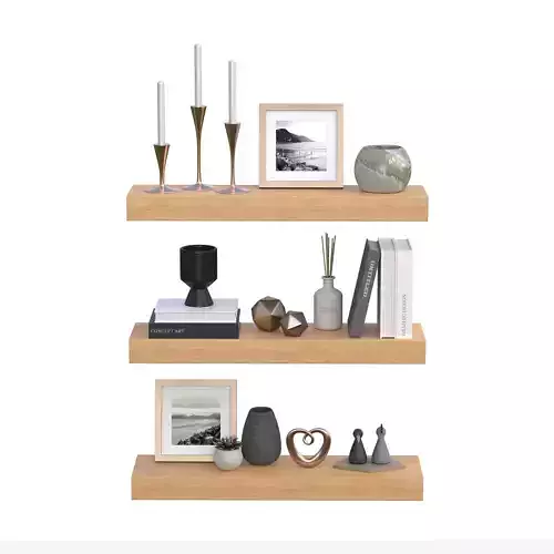 Wall Shelves with Decoration -COLLECTION