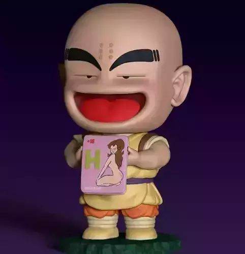 Krilin Child - Dragon ball 3D print model