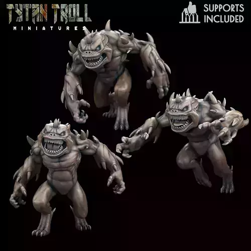 Death Slaad Pack - Pre-Supported