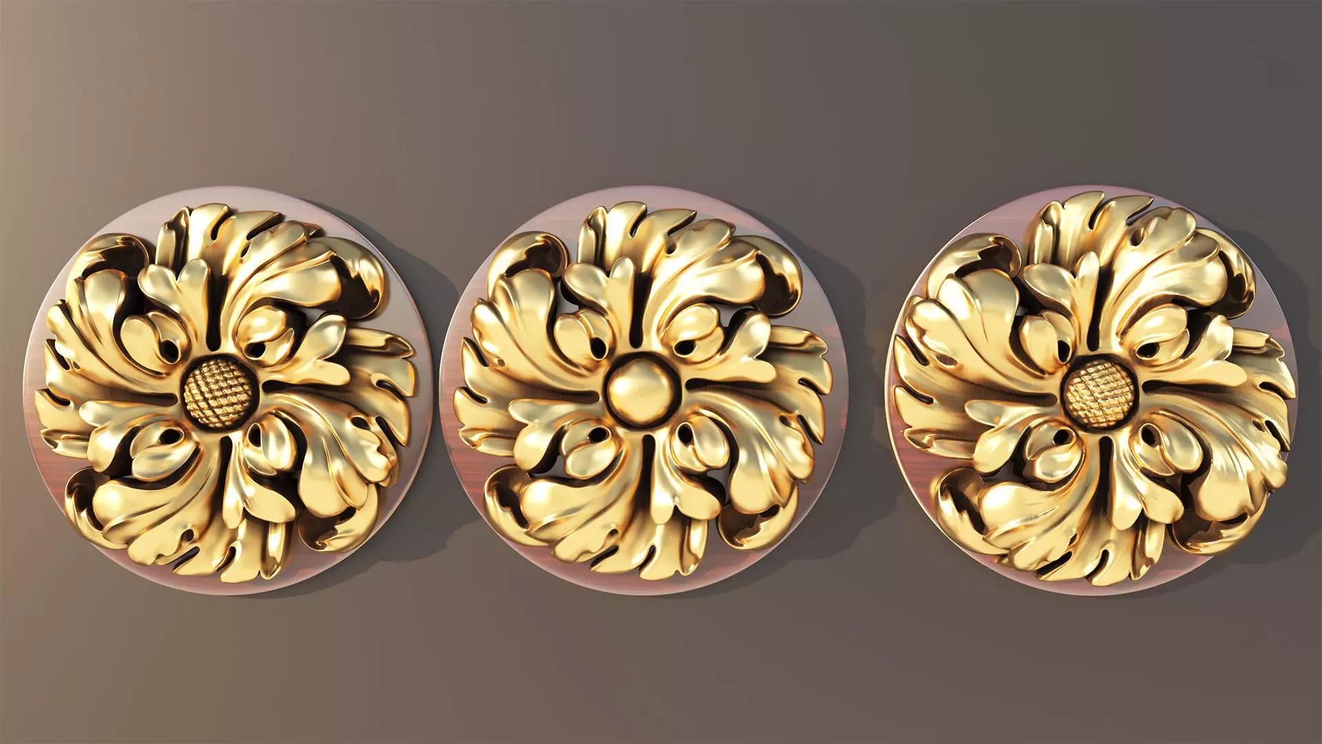 Carved decor2 3D print model_0