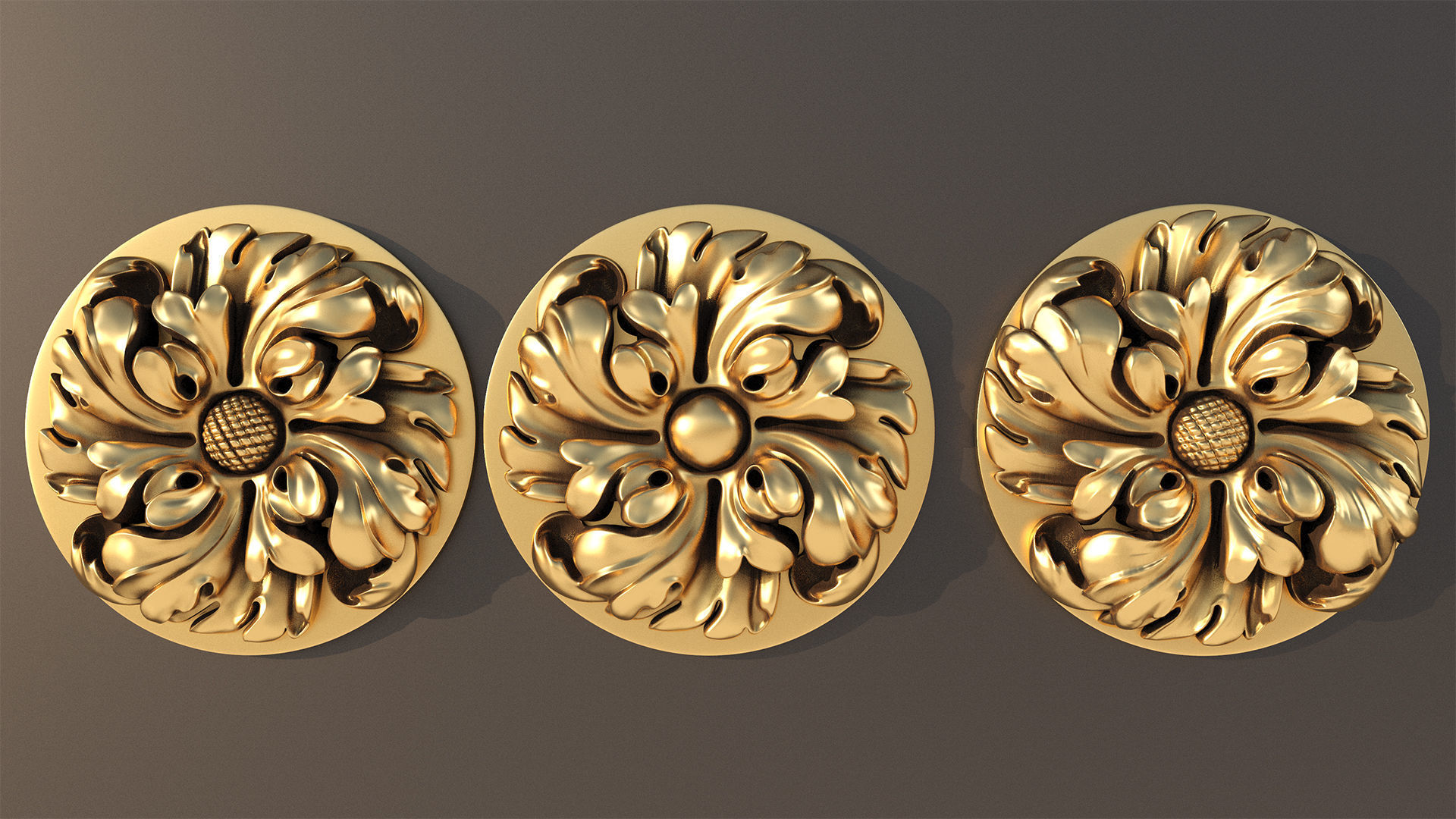 Carved decor2 3D print model_2