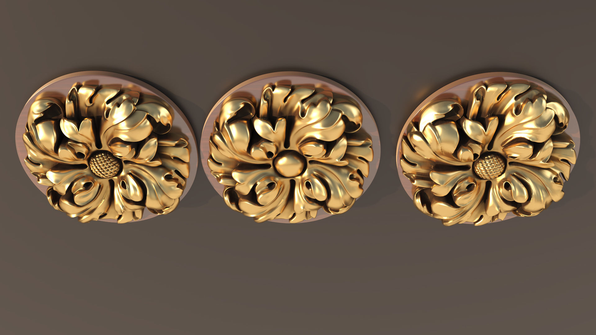 Carved decor2 3D print model_7