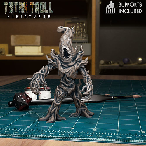 Tree Blight 05 - Pre-Supported 3D print model
