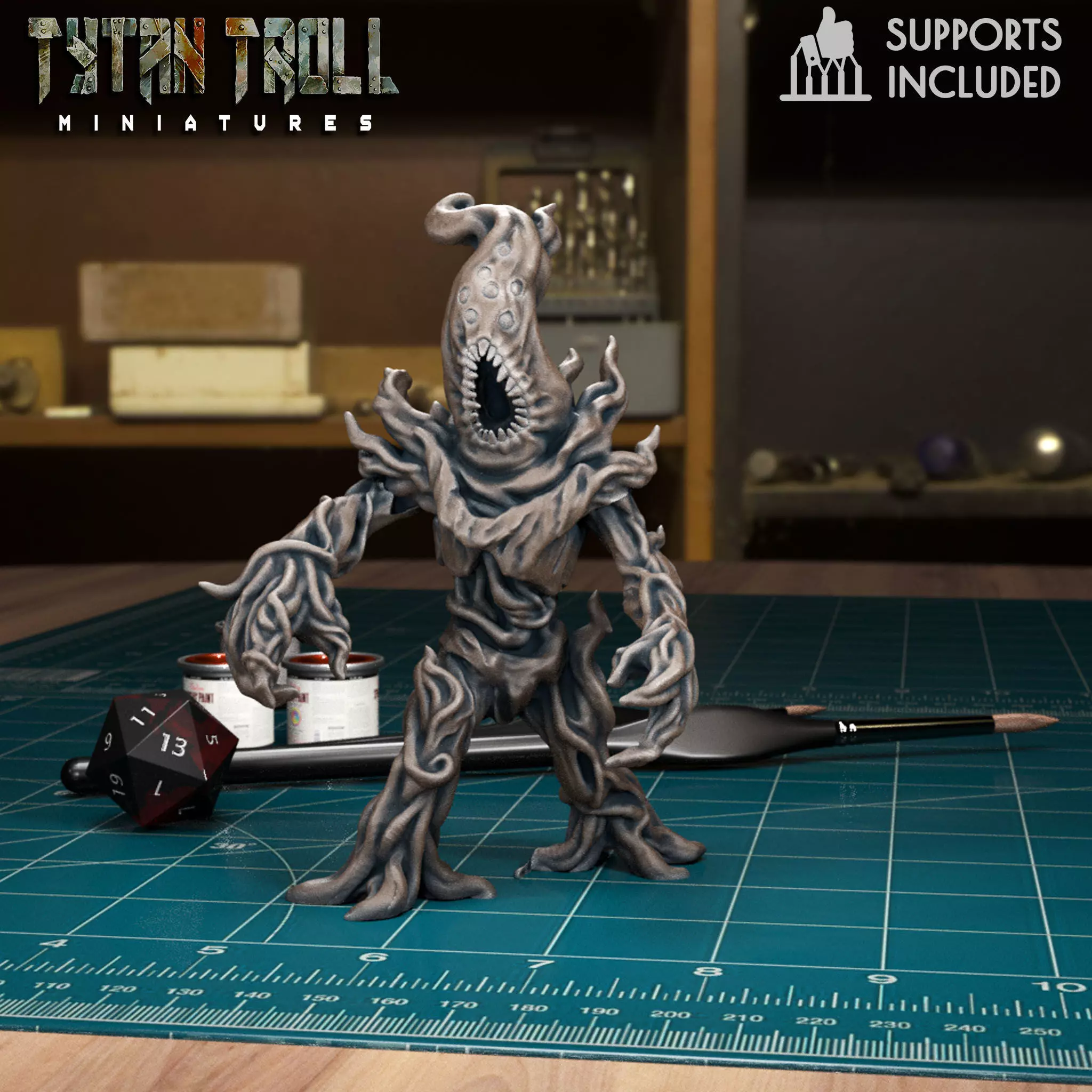 Tree Blight 05 - Pre-Supported 3D print model_0