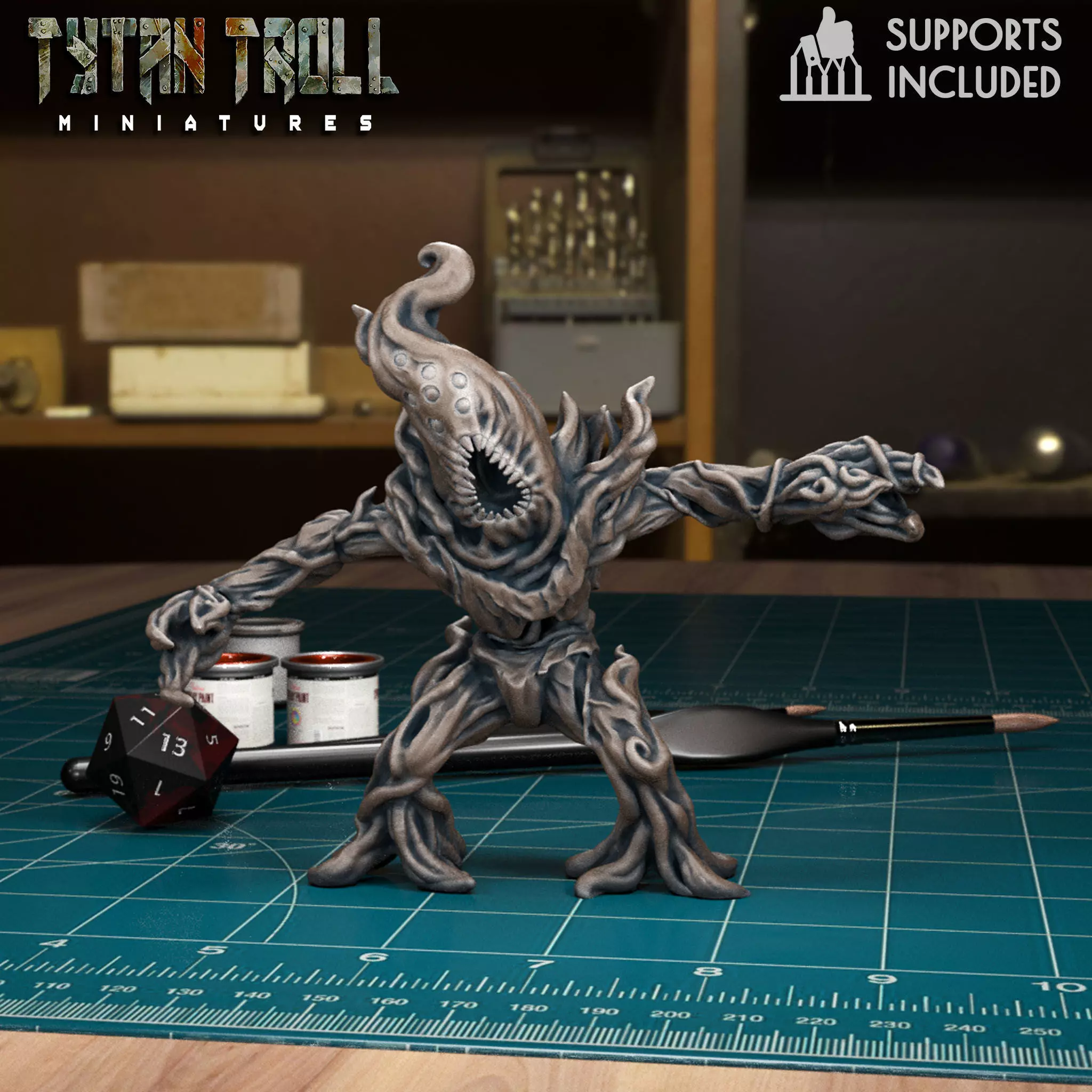 Tree Blight 03 - Pre-Supported 3D print model_0