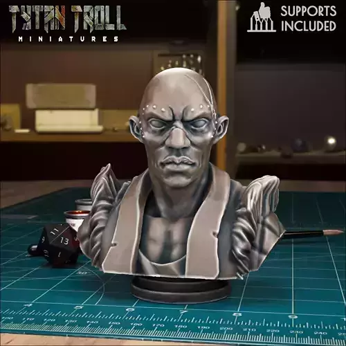 Curse of Strahd - Emil Bust - Pre-Supported