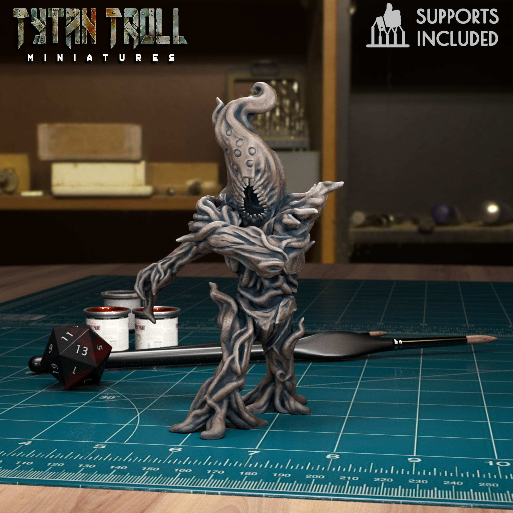 Tree Blight Pack - Pre-Supported 3D print model_8
