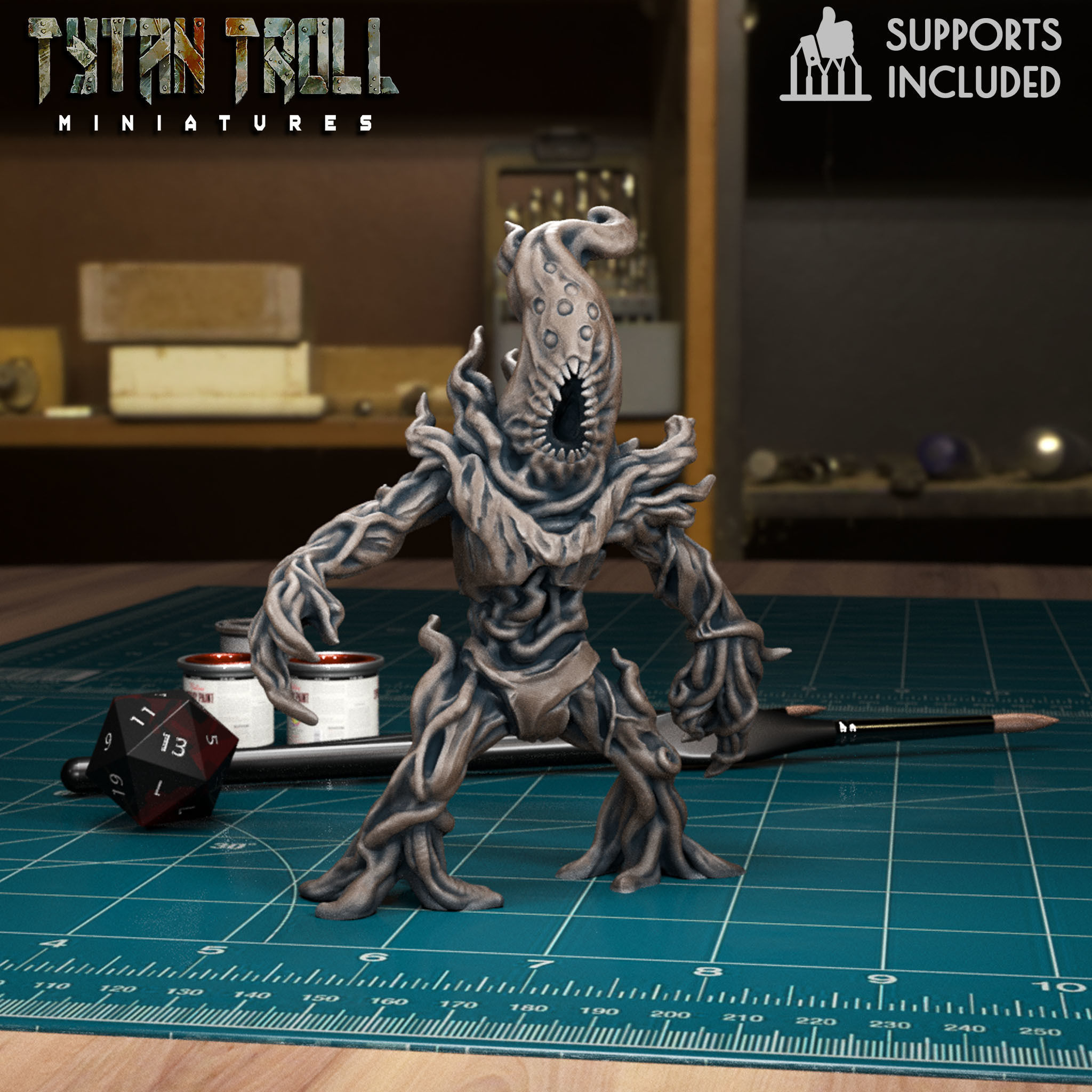 Tree Blight Pack - Pre-Supported 3D print model_1