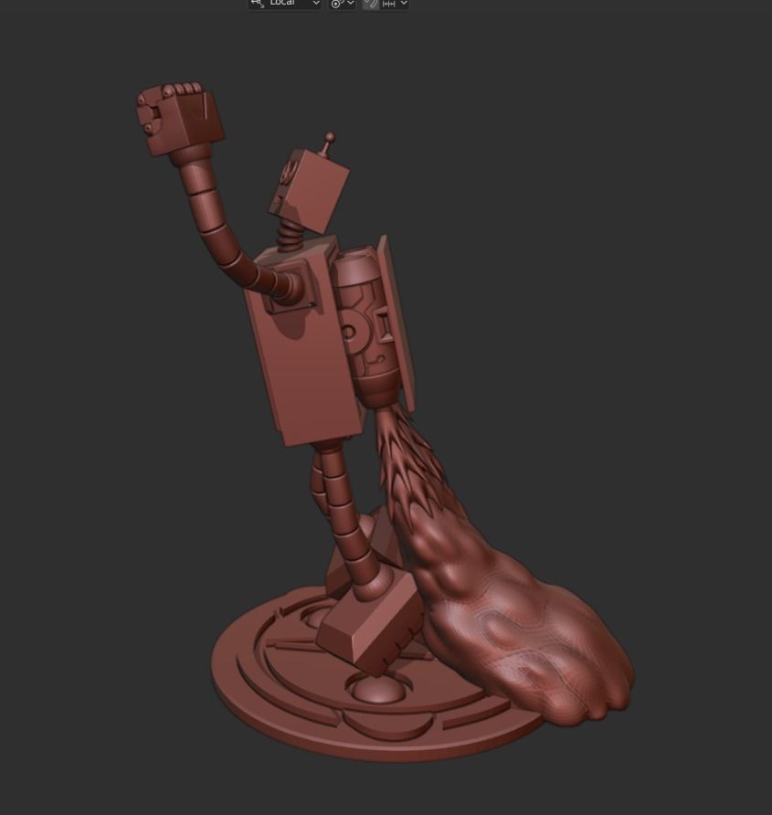 Super Robot Monkey Team Hyperforce - Super Robot 3D print model_1