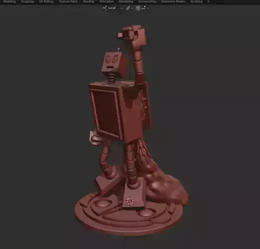 Super Robot Monkey Team Hyperforce - Super Robot 3D print model