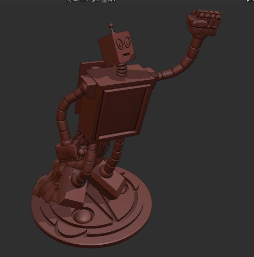 Super Robot Monkey Team Hyperforce - Super Robot 3D print model_2