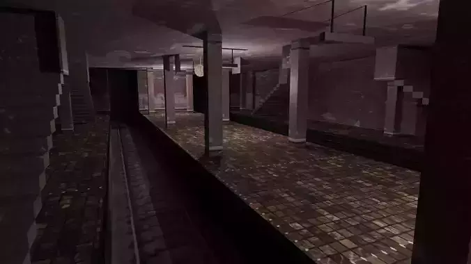 Abandoned Metro Station
