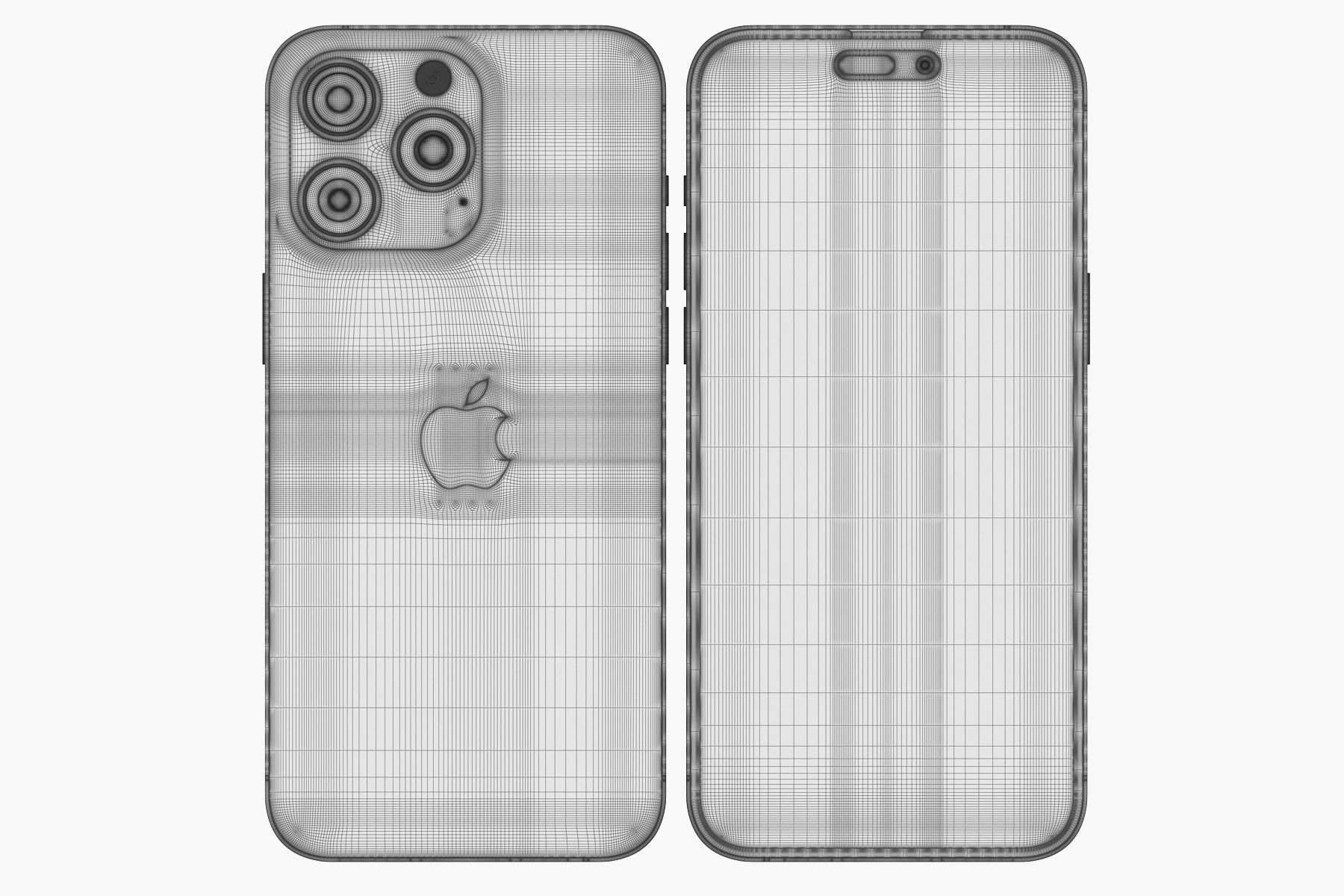 Apple iPhone 15 pro MAX 3D model_22