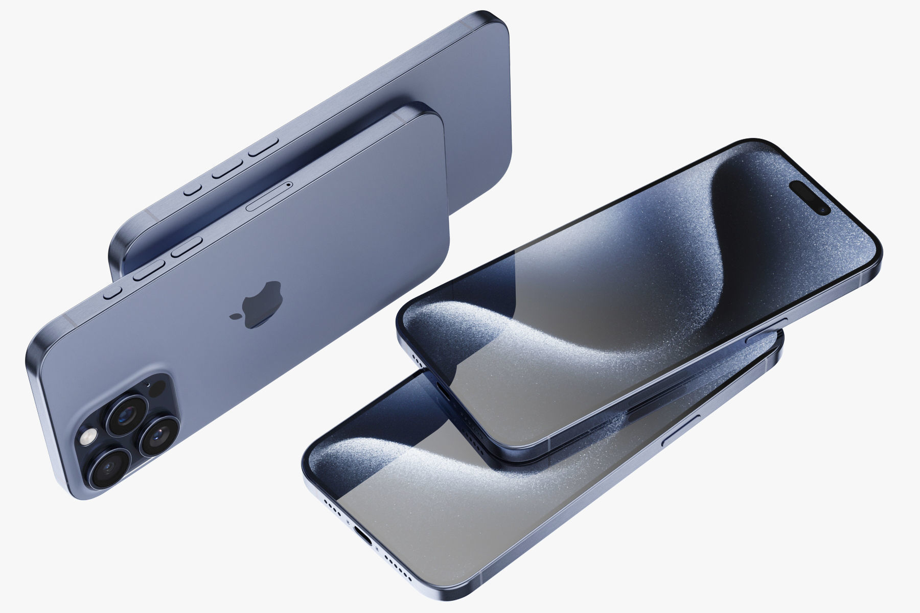 Apple iPhone 15 Plus and 15 Pro MAX 3D model_10