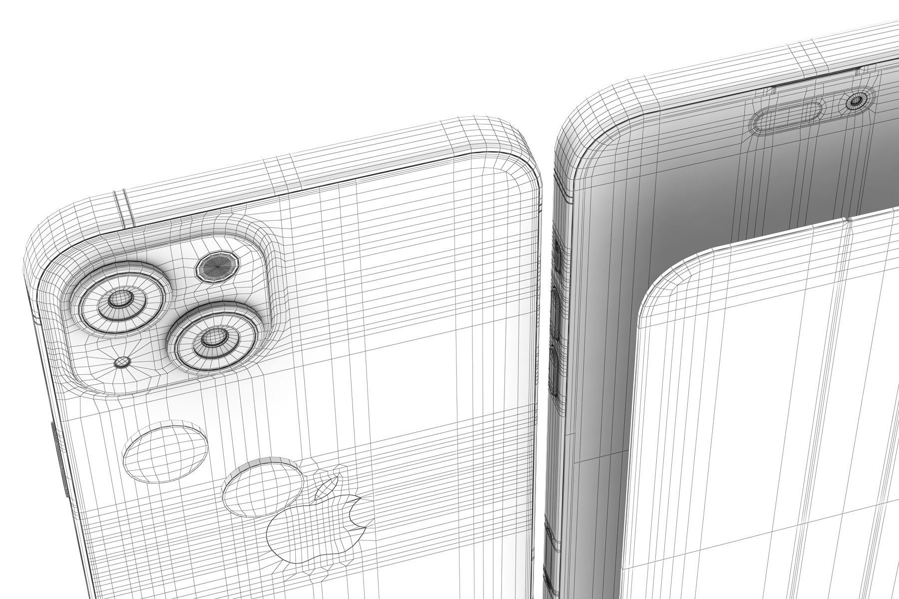 Apple iPhone 15 Plus and 15 Pro MAX 3D model_42