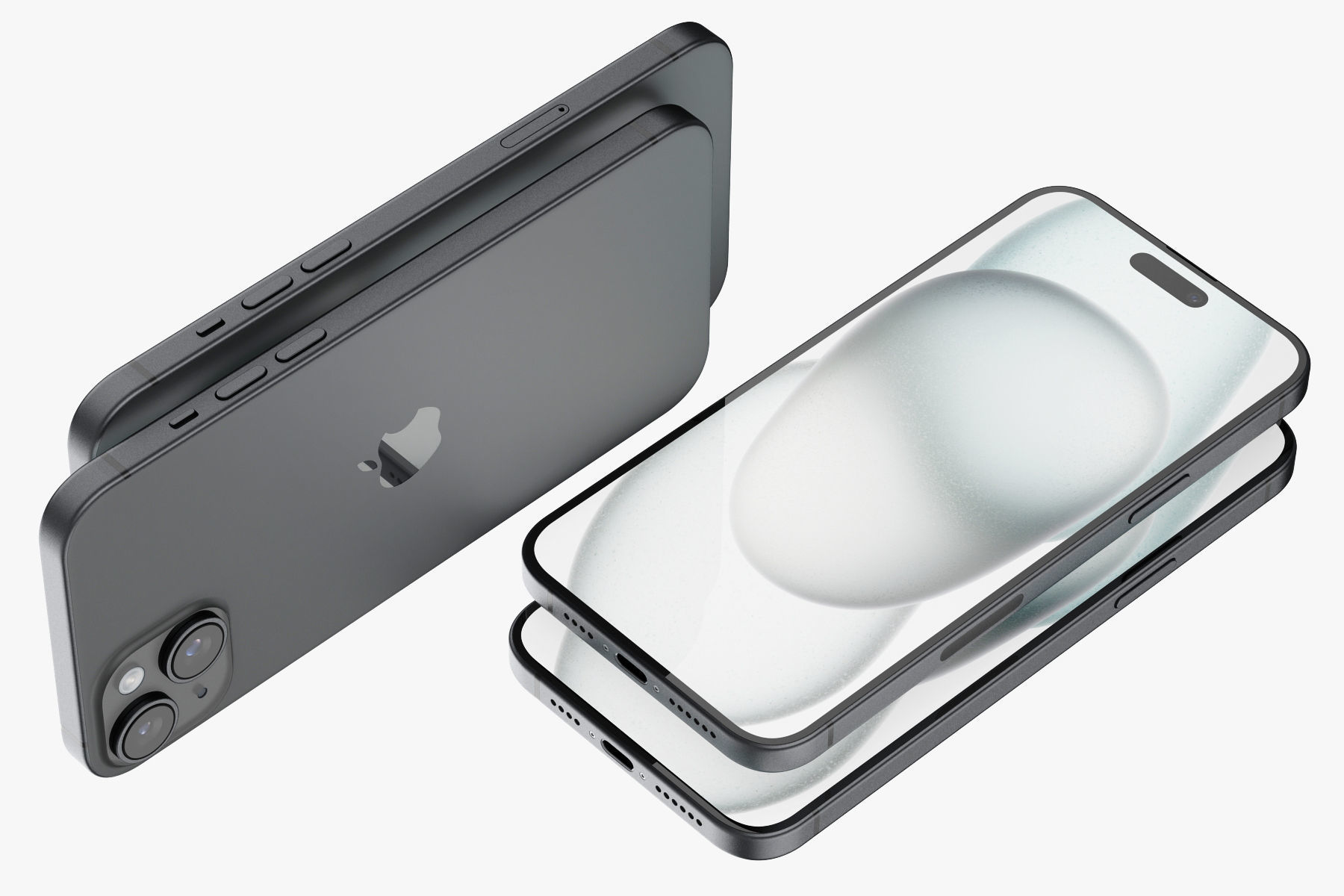 Apple iPhone 15 Plus and 15 Pro MAX 3D model_33
