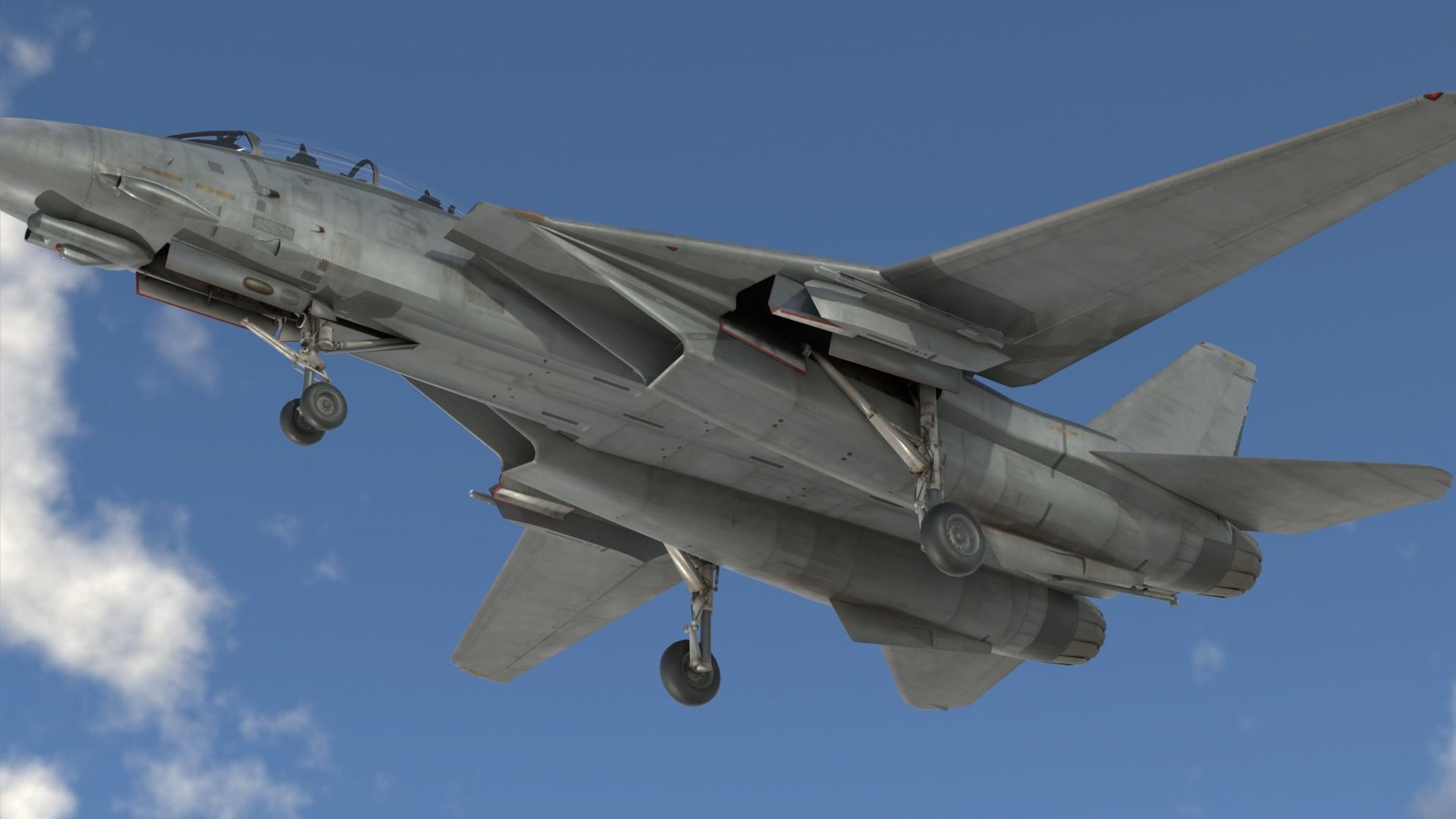 Grumman F-14 Tomcat 3D model_2